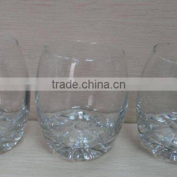 3PIECES GLASSWARE DRINKING GLASS CUP SET IN COLOR PAPER CARD photo-2