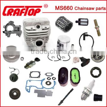 MS660 chain saw spare parts