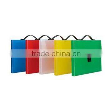 Office stationery A4/FC Colorful document case with soft handle
