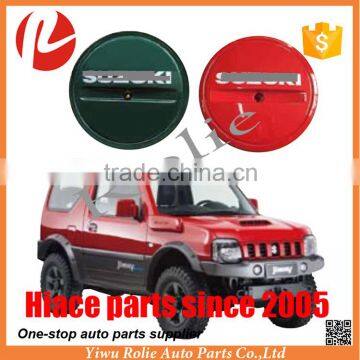 Black red JIMNY spare tire wheel decorative hub cover exterior accessories auto parts