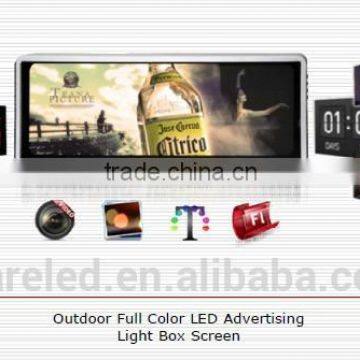 led taxi roof advertising led screen taxi advertising