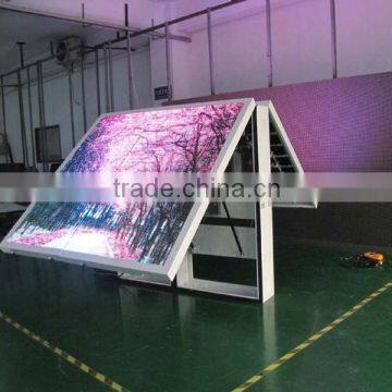 P10 double side full color outdoor LED billboard