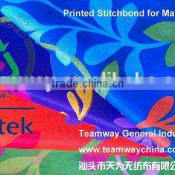 Mattress Bedcloth Printed Stitchbond Fabric