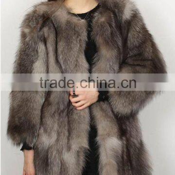 MK11301 fashion wholesale fox fur coat