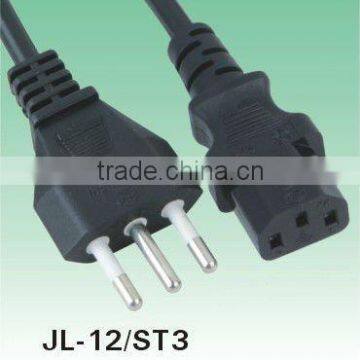 10A 250V italian plug to C13 computer connector JL-12/ST3