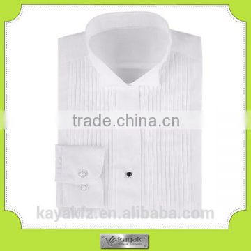 China white cheap cotton men's tuxedo shirt wholesale