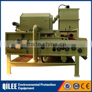 sewage treatment waste water dewatering belt filter machine