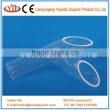 High Temperature Clear Cutting Quartz Tube