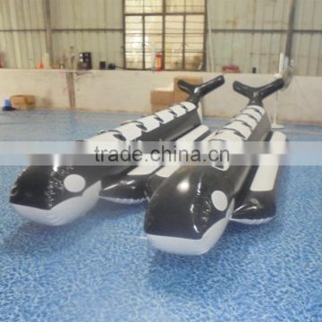 6 man Whale Banana Boat best price,6 persons Whale Inflatable Banana Boats for sale