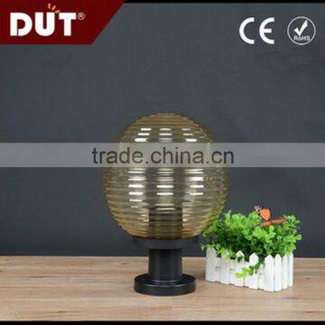 made in china no color changing 60W acrylic plastic ball fence lighting