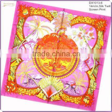 Religious Silk Handkerchief