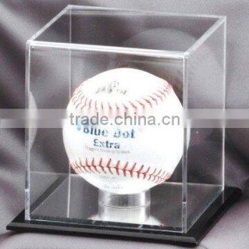 acrylic display case display stand for baseball acrylic baseball display case