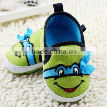 New design baby cute canvas shoes soft sole kids casual footwear 2016