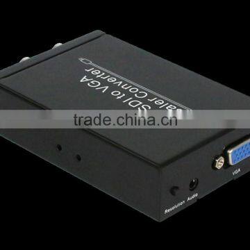 top quality hot sell high-end 3G SDI to VGA Scaler Converter