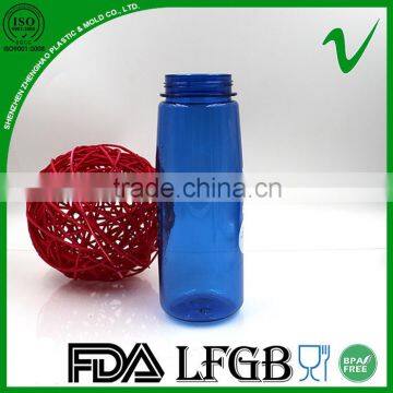 BPA Free Cylinder Clear Empty Water PCTG 750ml Drink Bottle With Straw photo-4