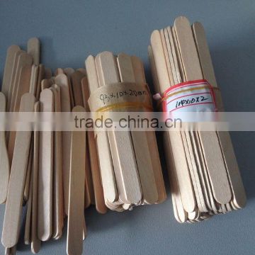 Manufacture wooden ice cream stick Popsicle Stick