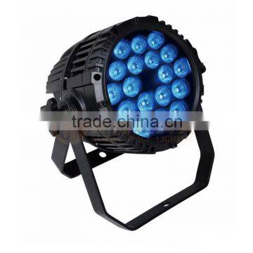 par led 18x10 waterproof dmx led par 64 rgb dmx stage lighting