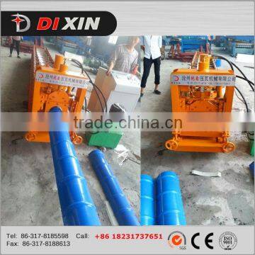 Glazed Metal Roof Ridge Cap Producing Machine