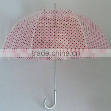 Transparent umbrella apollo style umbrella cage shaped umbrella POE umbrella