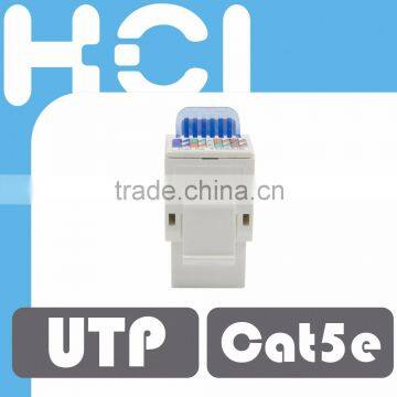 Toolless RJ45 Cat5e UTP 90Degree Modular Keystone Jack photo-3