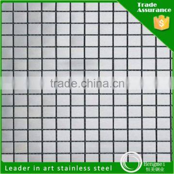 Alibaba supplier colored 304 stainless steel mosaic sheet manufacter for bathroom