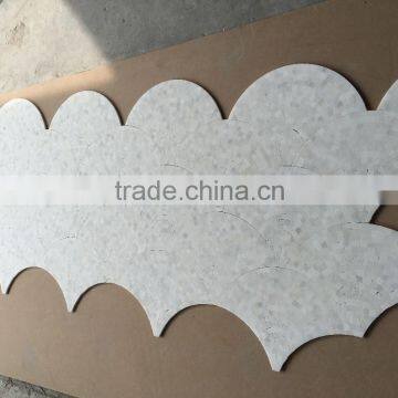 2016 kbstone china white natural stone afghanistan marble mosiac