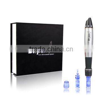 2016 Newest Dr.pen High Quality Auto Micro Needle 12 Electric pen Needles Skin Care Cartridge Derma Pen permanent makeup machine