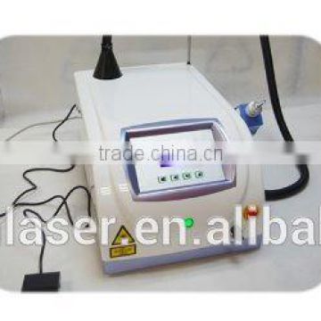 650nm red laser handheld handpiece q-switch nd yag laser