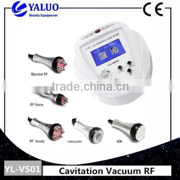 Hot Sale 5 IN 1 Cavitation RF with Vacuum Slimming machine with good effect