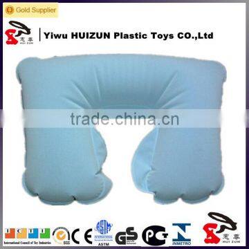 Factory price Inflatable u shape pillow with custom logo printed for promotional gifts.Inflatable pillow