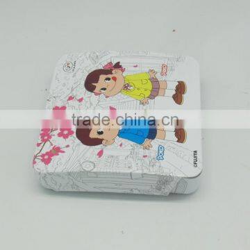 Factory small product packaging box sliding tin box wedding candy packaging