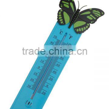 Garden plastic thermometer