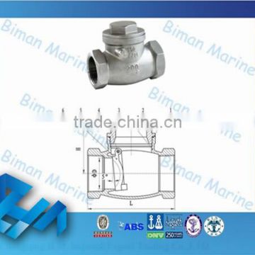 Marine API, ABS, NK, CCS Approved Cast Iron Water Stop Valve