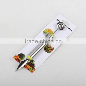 wholesale hot sell multifunction stainless steel malon baller cutter for fruits