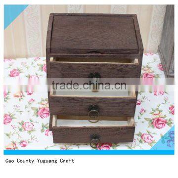 Wooden Jewelry Cabinet, Make up Storage Cabinet, Living Room Furniture photo-3