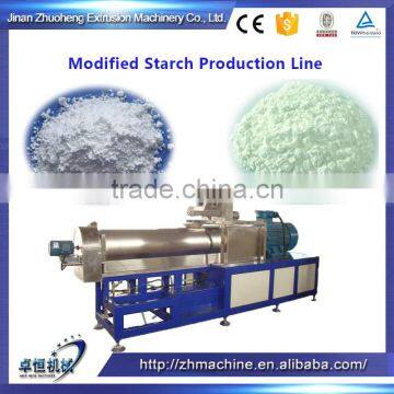 Pre-gelatinized modified starch extruder machine