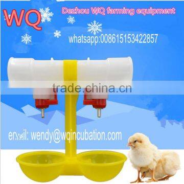 cheap chicken nipple drinker with double cup