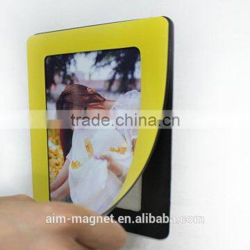 Custom Crystal Surface Wholesale Gifts Magnet Picture Frames Magnetic Photo Frame photo-4