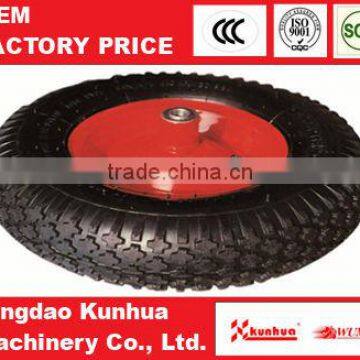 2013 Hot sale 10 inch rubber wheel 4.00-8