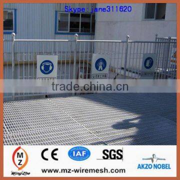 skidproof flat steel grating/steel grating for working platform / hot dipped galvanized steel grating