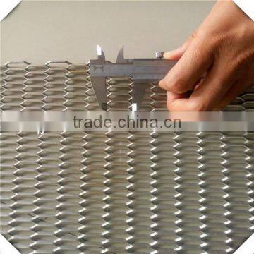 low carbon steel 11.15kg/m2 weight galvanized expanded metal mesh,stretch metal mesh