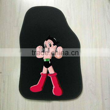 Cute Children Sublimation Printed Cartoon Anime Car Floor Mats