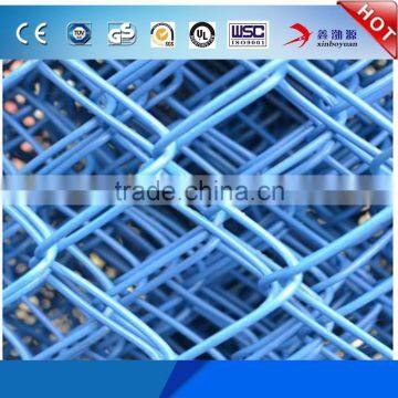 Wholesale Factory Best Price Diamond Brand Galvanized PVC Coating Colored 9 Gauge Chain Link Wire Mesh Fence