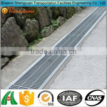 Anti-slip galvanized walkway mesh steel grating walkway