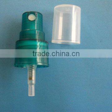 Plastic cosmetic fine mist sprayer head 20/410