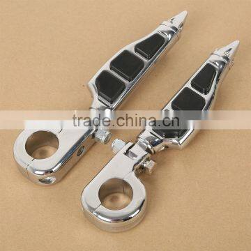 1.25" Engine Guards Male Mount Stiletto Style Footpegs & Mounts For Honda Yamaha photo-3