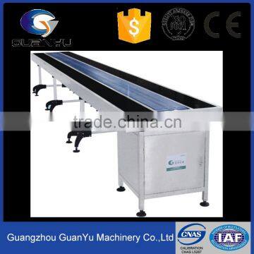 tempered glass chain conveyor table perfume production line