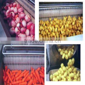 low price nylon brush cassava peel/taro/potato skin removing machine