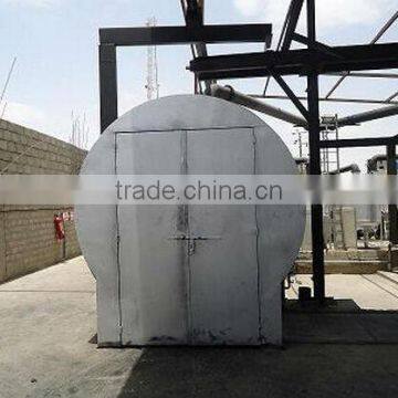 Low Investment High Profit Full Open Door Batch Type Waste Tyre to Fuel Oil Pyrolysis Plant With CE and ISO photo-4