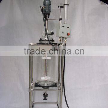 2017 Lab Use Explosion Proof Vacuum Jacket Glass Reactor photo-3